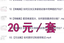 [初中语文]王先意 2020暑 初二语文暑假班-网盘下载-免费下载